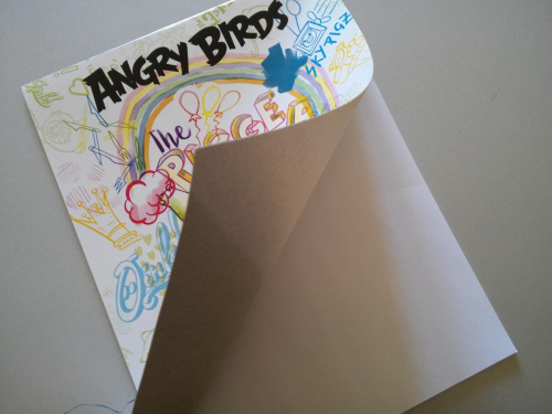 Zestaw plastyczny 16 el Angry Birds kredki pisaki