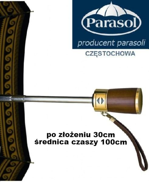 parasol damski lux satyna