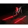 lampka rowerowa tylna z laserem