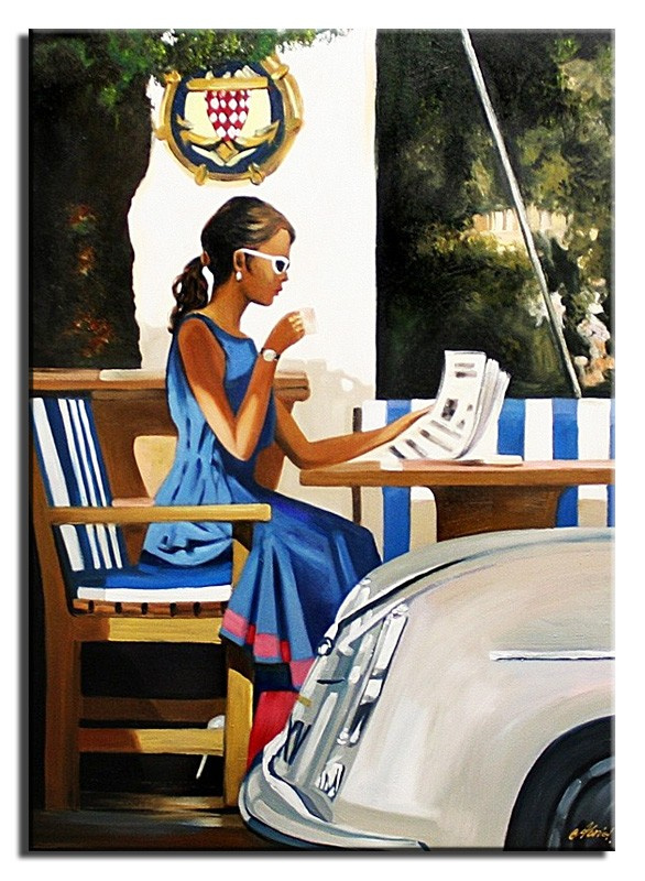 Jack Vettriano-70x50cm Ölgemälde Handgemalt Leinwand Signiert G15580, cena 99,99e,wys.7,99e, http://www.go-bi.pl/produkty/g15580-obraz-g15580.html