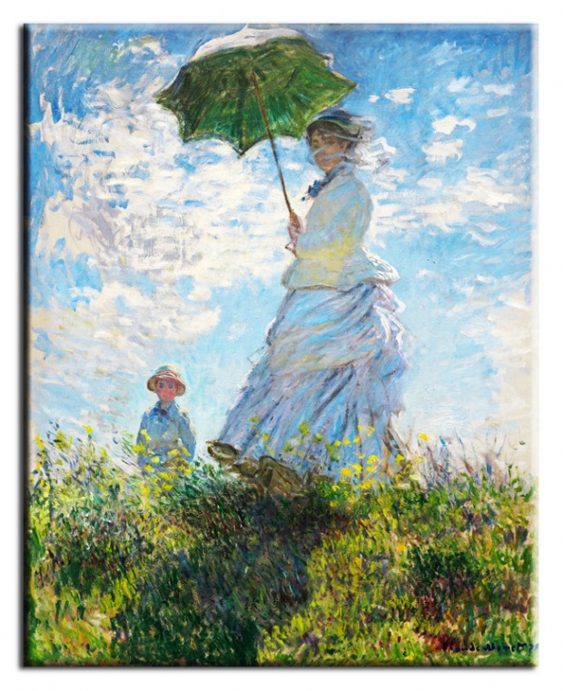 Claude Monet-Japanische Brücke-Leinwand Kunstdruck 70x50cm, dzial wydruki, tu bez ramy, cena 29,99+7,99e daj 3 obrazy na 1 aukcje,http://www.go-bi.pl/produkty/g92525-obraz.html