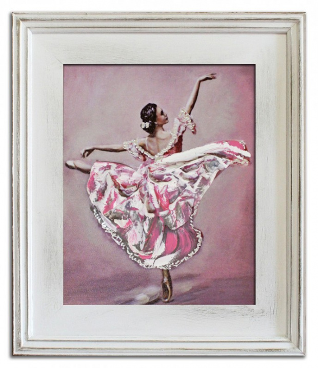 Ballerina-32x27cm-Ölgemälde Handgemalt Leinwand Rahmen Signiert G95021 cena 29,99e,malowany recznie, http://www.go-bi.pl/produkty/g95021-obraz.html